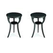Pemberly Row Set of 2 Wood Round 15.75