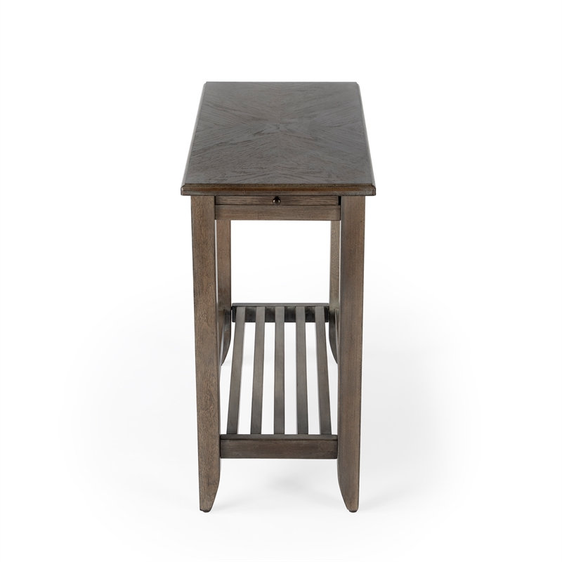 Pemberly Row Set of 2 Transitional Chairside Tables In Dusty Trail