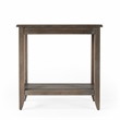 Pemberly Row Set of 2 Transitional Chairside Tables In Dusty Trail