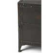 Pemberly Row Set of 2 Industrial Chic Owen Side Chest In Industrial