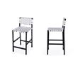 Pemberly Row Set of 2 Iron And Leather 24.5