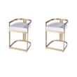 Pemberly Row Set of 2 Faux Leather 23