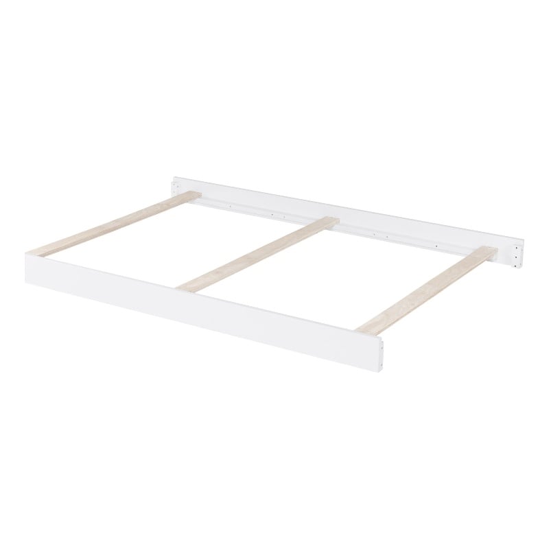 Pemberly Row Set of 2 4-in-1 Convertible Crib & Full Bed Conversion Kit in White
