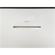 Pemberly Row Acrylic Oval Freestanding Acrylicsulated Bathtub in White