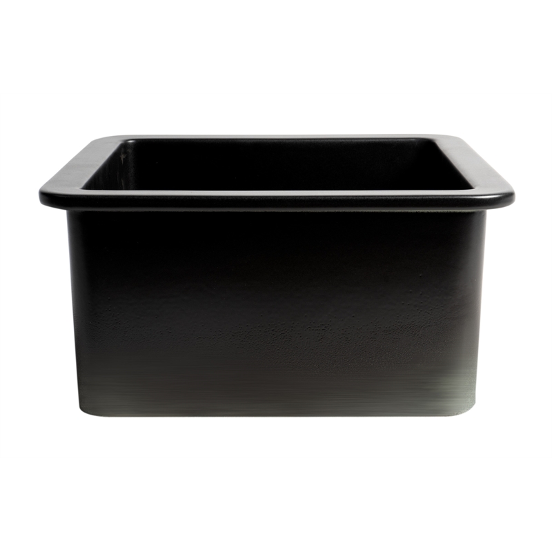 Pemberly Row Black Matte Square 18