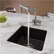 Pemberly Row Black Matte Square 18