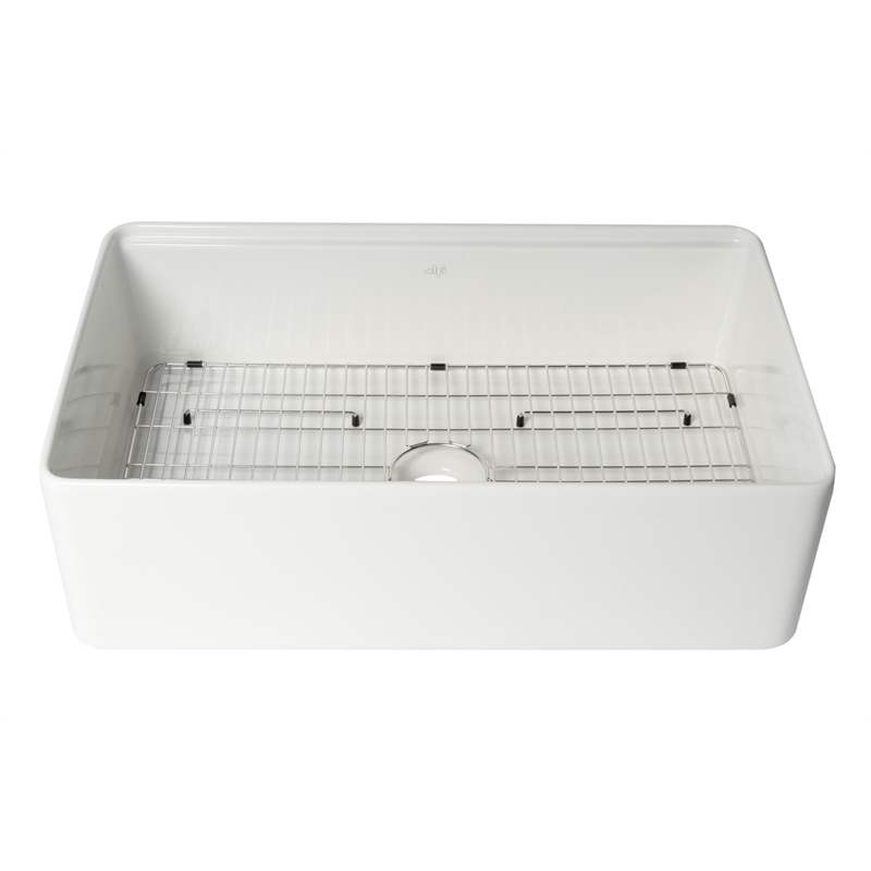 Pemberly Row White Apron Workstation 33