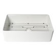 Pemberly Row White Apron Workstation 33