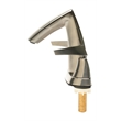 Pemberly Row Brushed Nickel Two-Handle 4'' Centerset Bathroom Faucet