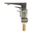 Pemberly Row Brushed Nickel Two-Handle 4'' Centerset Bathroom Faucet