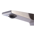 Pemberly Row Brushed Nickel Single Hole Tall Bathroom Faucet
