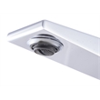 Pemberly Row Polished Chrome Single Hole Tall Bathroom Faucet