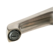 Pemberly Row Brushed Nickel Two-Handle 4'' Centerset Bathroom Faucet