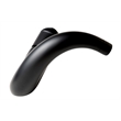 Pemberly Row Contemporary Black Matte Wave Single Lever Bathroom Faucet