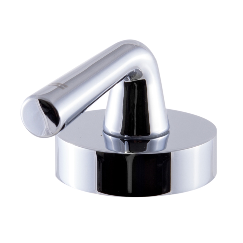Pemberly Row Polished Chrome Widespread Cone Waterfall Bathroom Faucet