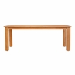 Pemberly Row Teak Outdoor Dining Table 80