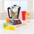 Pemberly Row Contemporary Wood Smoothie Play Set in Espresso