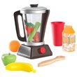 Pemberly Row Contemporary Wood Smoothie Play Set in Espresso