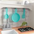 Pemberly Row 6 Piece Countryside Play Kitchen in White and Teal