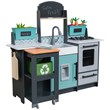 Pemberly Row Garden Gourmet 13 Piece Play Kitchen with Easy Assembly