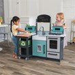 Pemberly Row Garden Gourmet 13 Piece Play Kitchen with Easy Assembly
