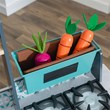 Pemberly Row Garden Gourmet 13 Piece Play Kitchen with Easy Assembly