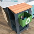 Pemberly Row Garden Gourmet 13 Piece Play Kitchen with Easy Assembly