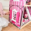 Pemberly Row Modern Wood 16 Piece Multicolored Plastic Dollhouse