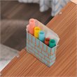 Pemberly Row Contemporary Wood 20 Piece Color Decor Dollhouse