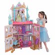 Pemberly Row Disney Princess 20 Piece Dance & Dream Dollhouse