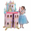 Pemberly Row Disney Princess 20 Piece Dance & Dream Dollhouse