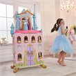 Pemberly Row Disney Princess 20 Piece Dance & Dream Dollhouse