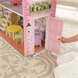 Pemberly Row Modern 11 Piece Multicolored Wooden Plastic Dollhouse