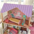 Pemberly Row Modern 11 Piece Multicolored Wooden Plastic Dollhouse