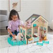 Pemberly Row 24 Piece Multicolored Wooden Plastic Horse Stable
