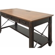 Pemberly Row Wood Writing Desk Writing Table Office Desk Black