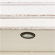 Pemberly Row Magnolia Manor White Entertainment Center with Piers