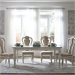 Pemberly Row Contemporary Magnolia Manor Long Rectangular Leg Table