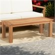 Pemberly Row Modern Solid Teak Outdoor 18