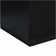 Pemberly Row Handmade Contemporary Accent Black Finish Oak Buffet