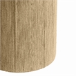Pemberly Row Handmade Transitional Accent Natural Jute Table Lamp