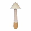 Pemberly Row Transitional Accent Natural Finish Woven Floor Lamp