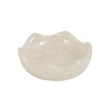 Pemberly Row Contemporary Accent Tan Swirl Resin Kiddush Cup