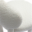 Pemberly Row Contemporary Cream Performance Boucle Side Chair