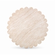 Pemberley Row Concrete Washed Travertine Coffee Table Round Outdoor Safe 36