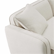 Pemberly Row Contemporary Accent Sand Upcycled Linen Modular Sofa