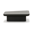 Pemberly Row Contemporary Accent Black Finish Large Coffee Table