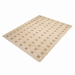 Pemberly Row Contemporary Natural Hand-Tufted 5' x 7' Floor Rug
