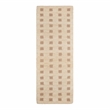 Pemberly Row Contemporary Natural Hand-Tufted 2'6
