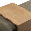 Pemberley Row Performance Basketweave Fabric Olive Green Ottoman Rectangular Spill-Proof 54.1